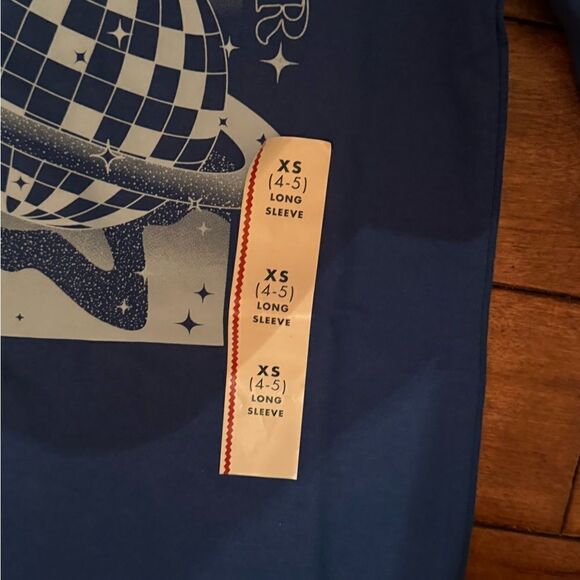 Girls Cat and Jack Long Sleeve Shirt XS(4-5) Cosmic Wonder. - Picture 3 of 4